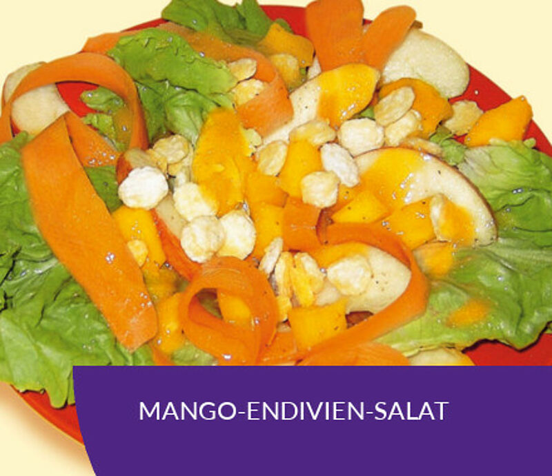 Nutricia Metabolics: Mango-Endivien-Salat
