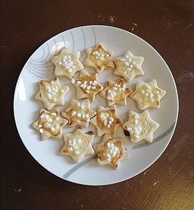 Besonders mit Lebkuchengewürz im Teig lecker! ~ Kathrin